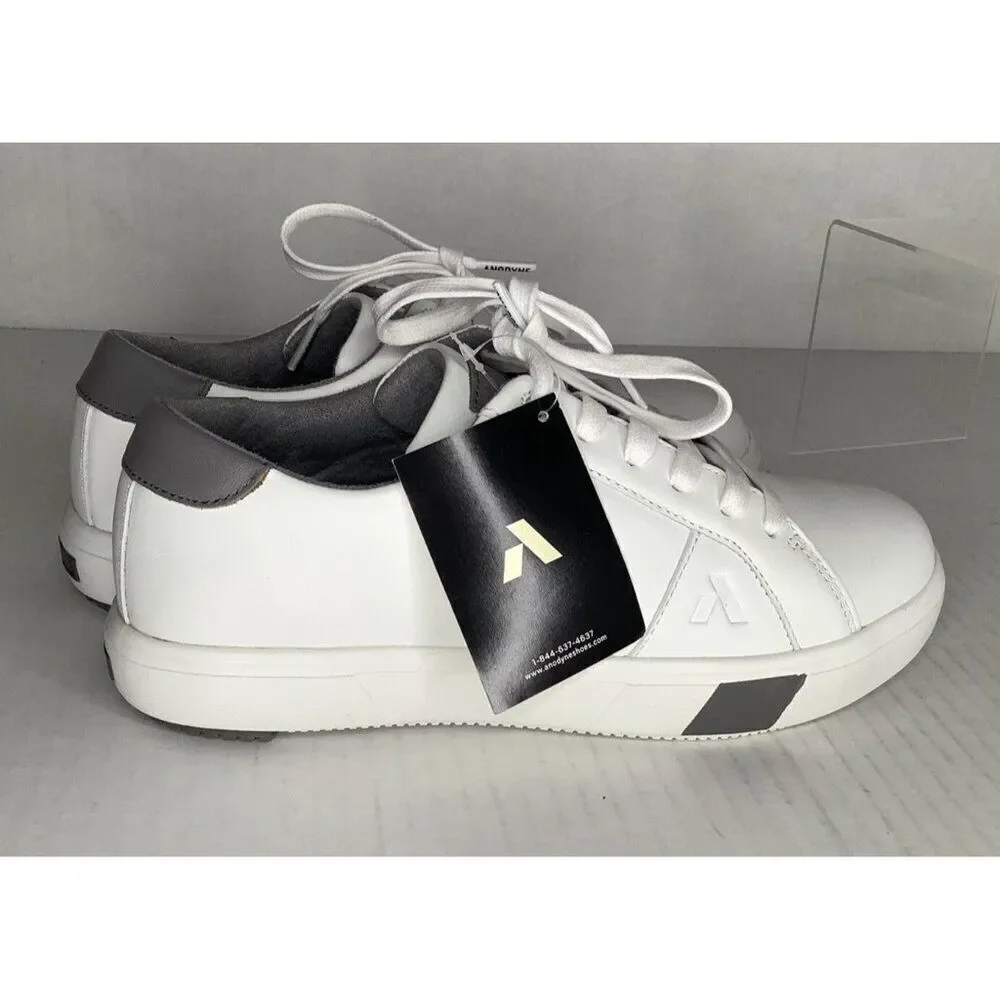 Anodyne No 27 7.5 WIDE Casual white sneaker - NEW